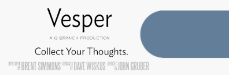 Vesper Article Banner